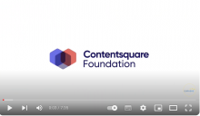 Logo of the Contentsquare Foundation.